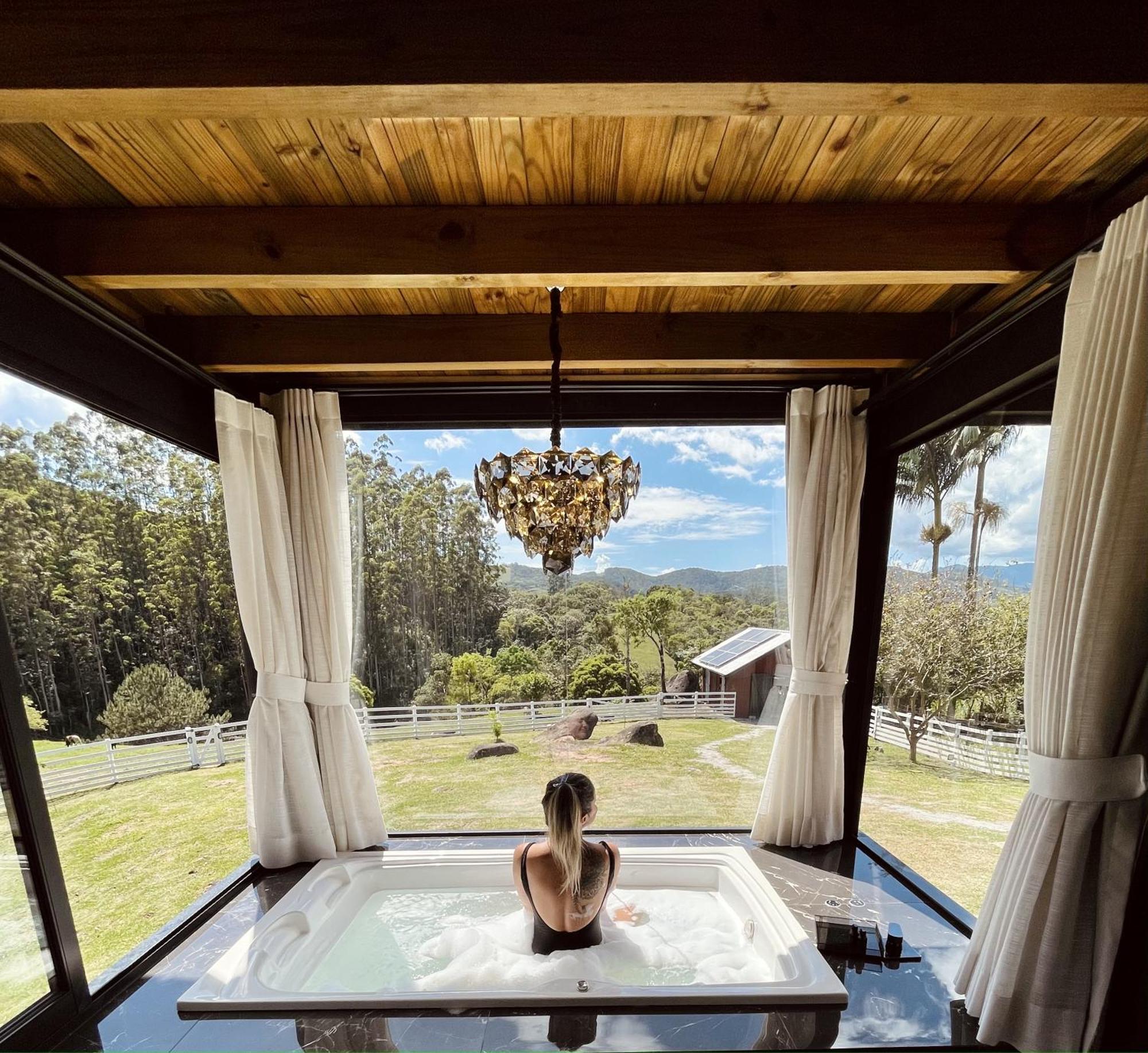 Alameda Dos Ipes, Casa Completa, Para Toda Familia Santo Amaro da Imperatriz Buitenkant foto